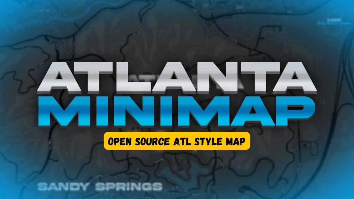 Atlanta Minimap FiveM | Custom Radar & Minimap | Open Source